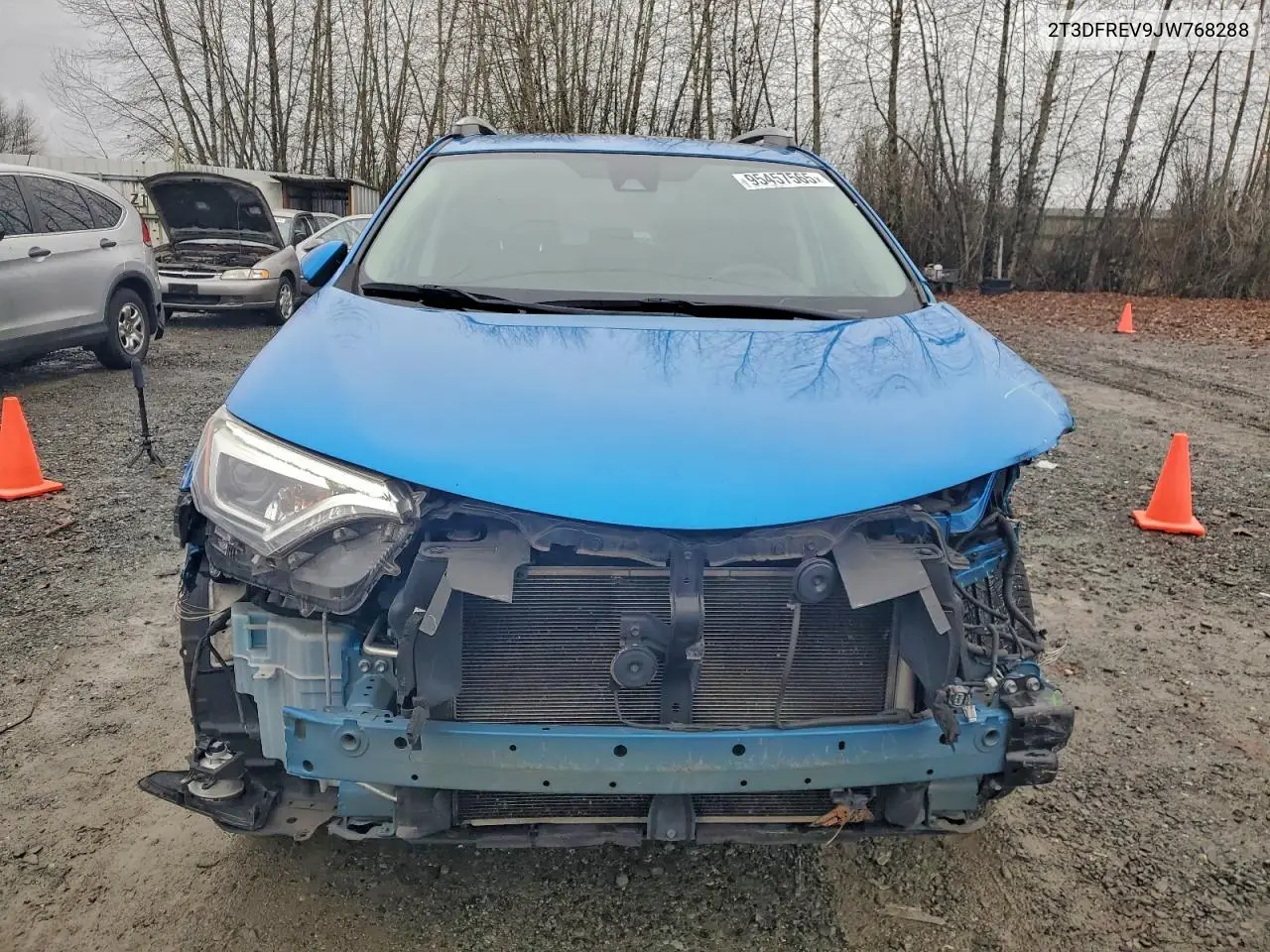 2T3DFREV9JW768288 2018 Toyota Rav4 Limited