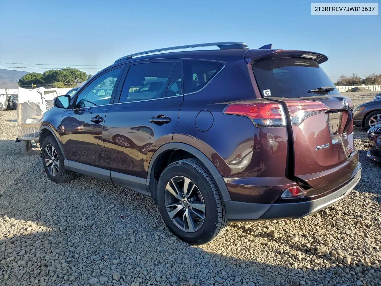 2T3RFREV7JW813637 2018 Toyota Rav4 Adventure