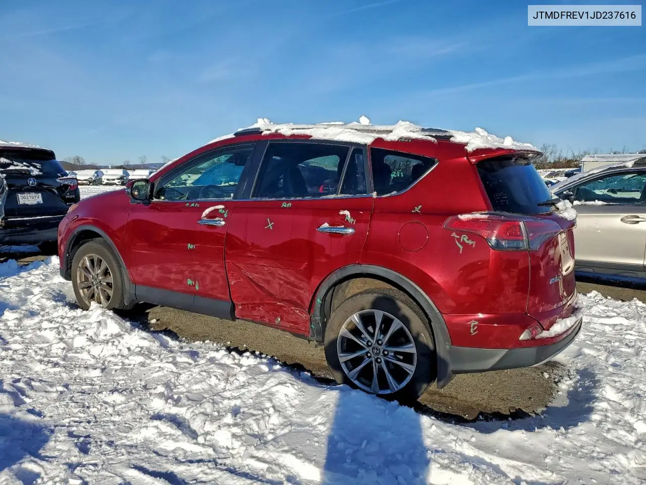 JTMDFREV1JD237616 2018 Toyota Rav4 Limited