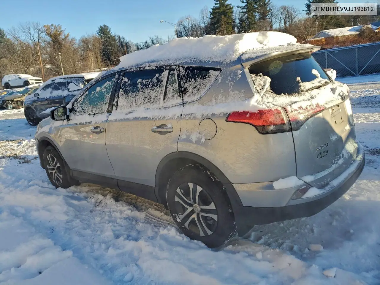 JTMBFREV9JJ193812 2018 Toyota Rav4 Le