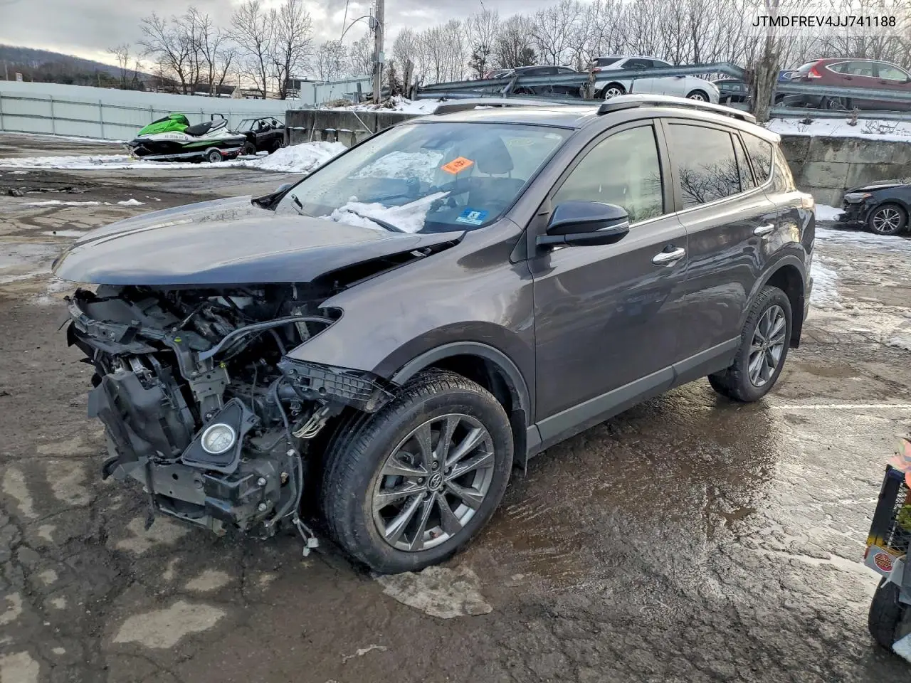 JTMDFREV4JJ741188 2018 Toyota Rav4 Limited