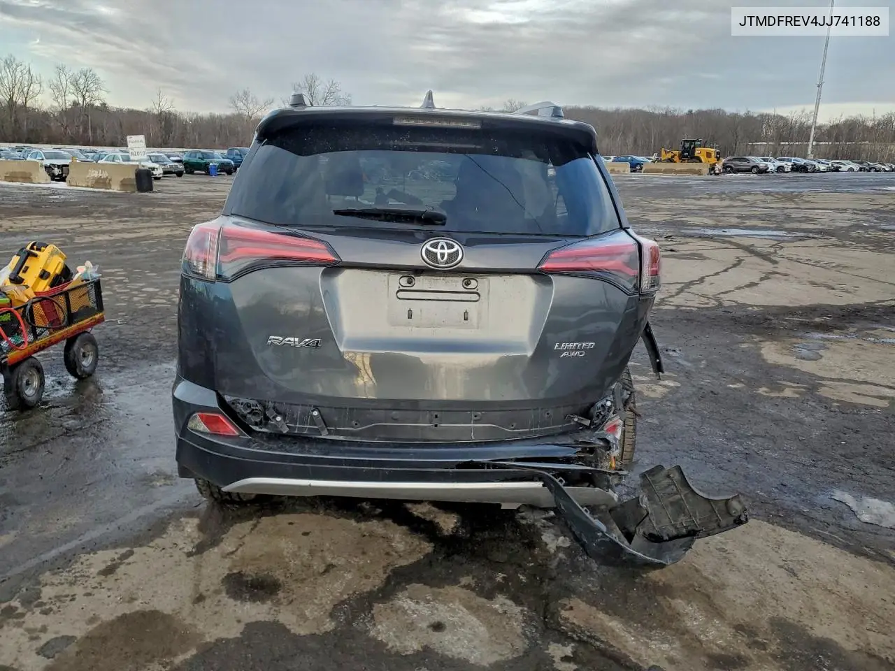 JTMDFREV4JJ741188 2018 Toyota Rav4 Limited