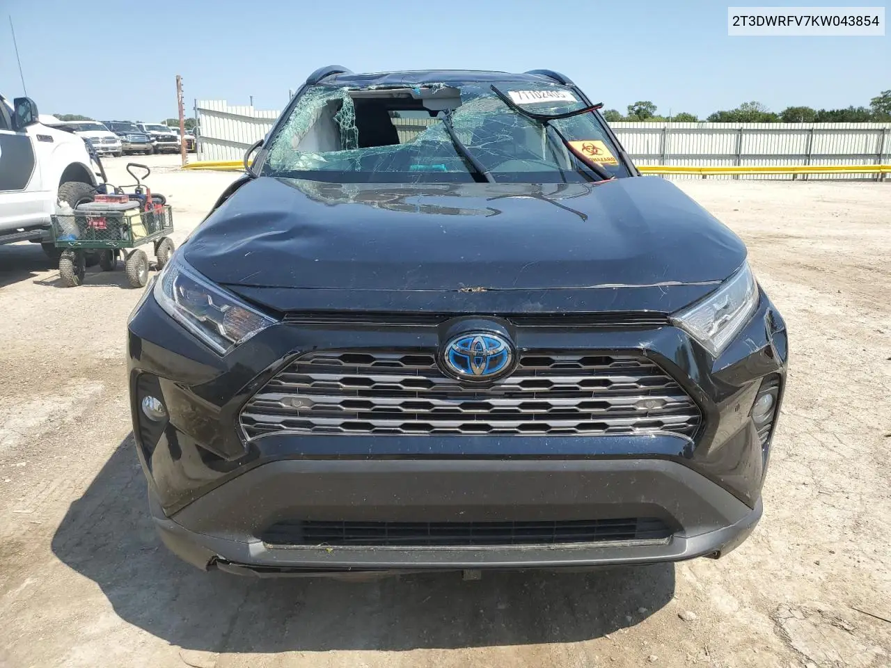 2T3DWRFV7KW043854 2019 Toyota Rav4 Limited