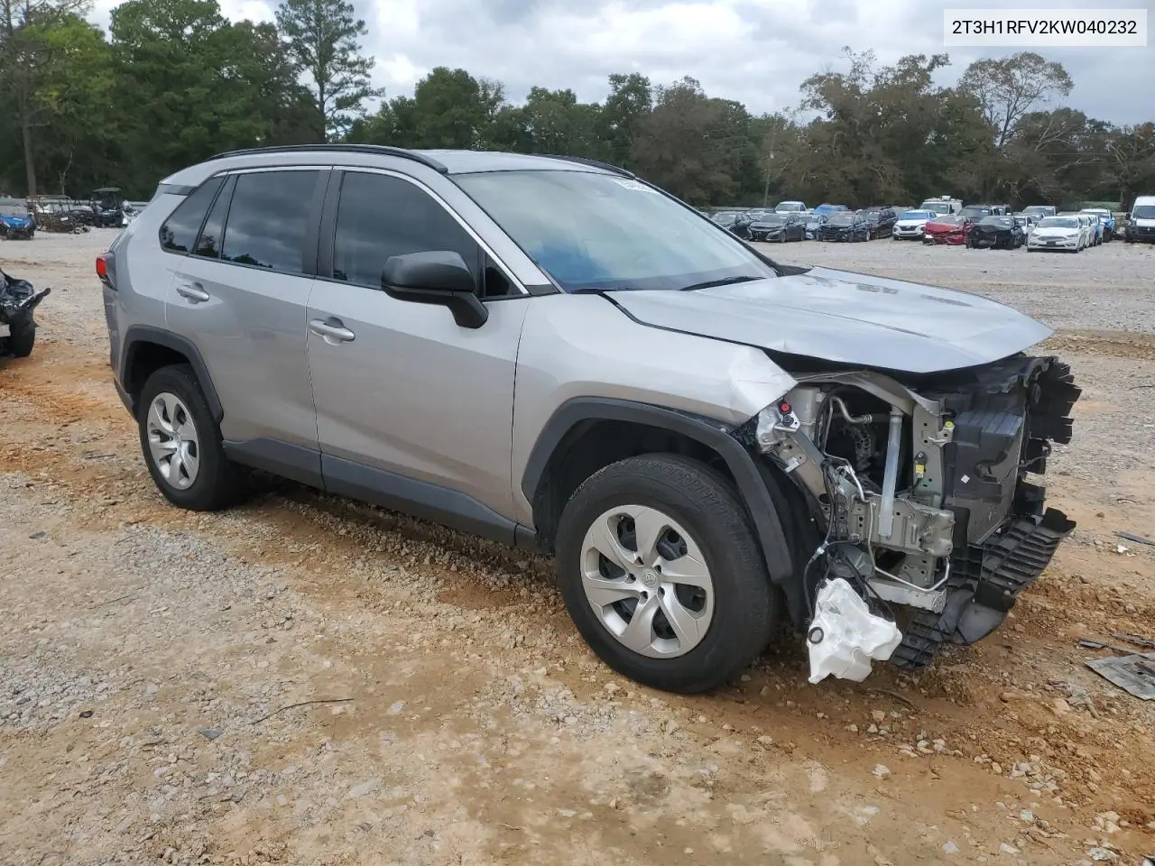 2T3H1RFV2KW040232 2019 Toyota Rav4 Le