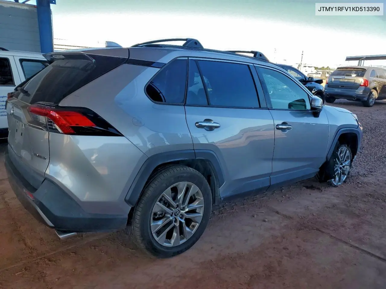 JTMY1RFV1KD513390 2019 Toyota Rav4 Limited