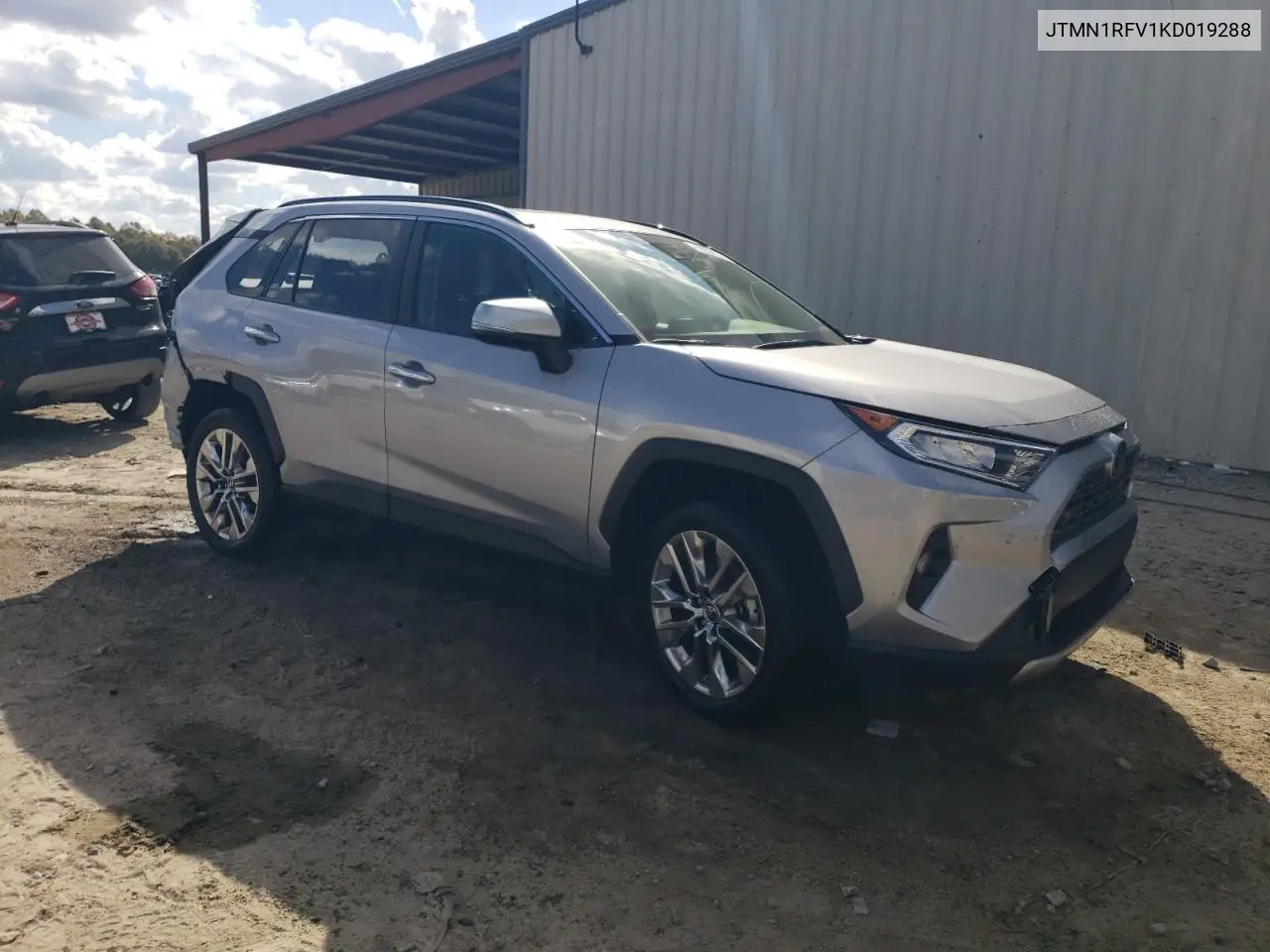 JTMN1RFV1KD019288 2019 Toyota Rav4 Limited