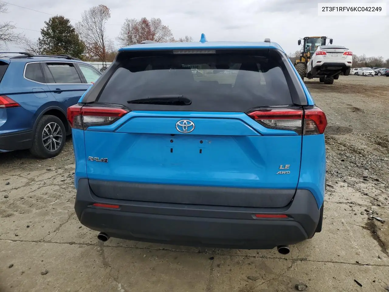 2T3F1RFV6KC042249 2019 Toyota Rav4 Le
