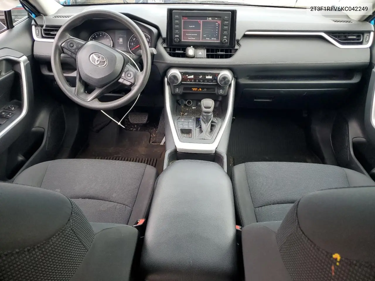 2T3F1RFV6KC042249 2019 Toyota Rav4 Le