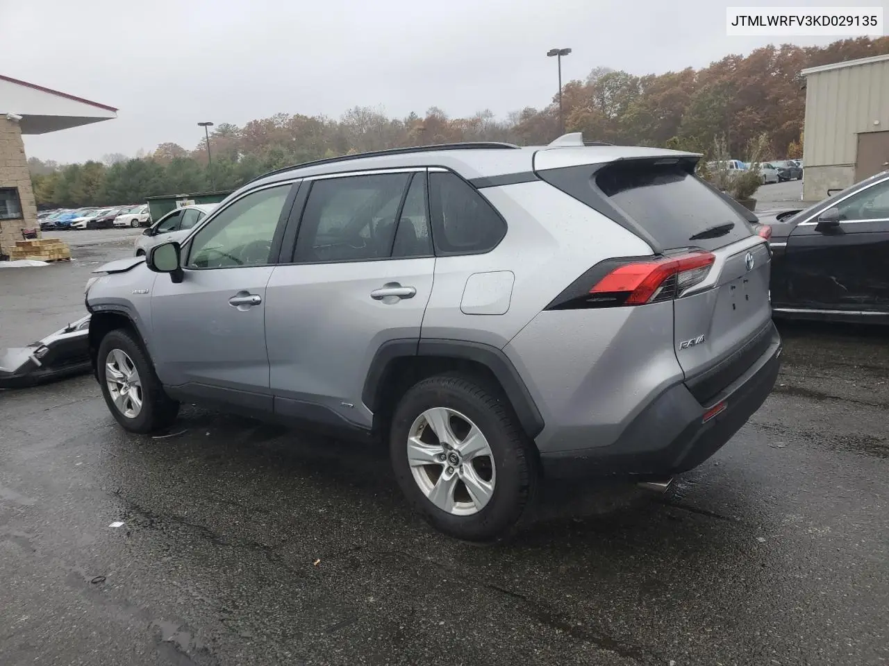 JTMLWRFV3KD029135 2019 Toyota Rav4 Le