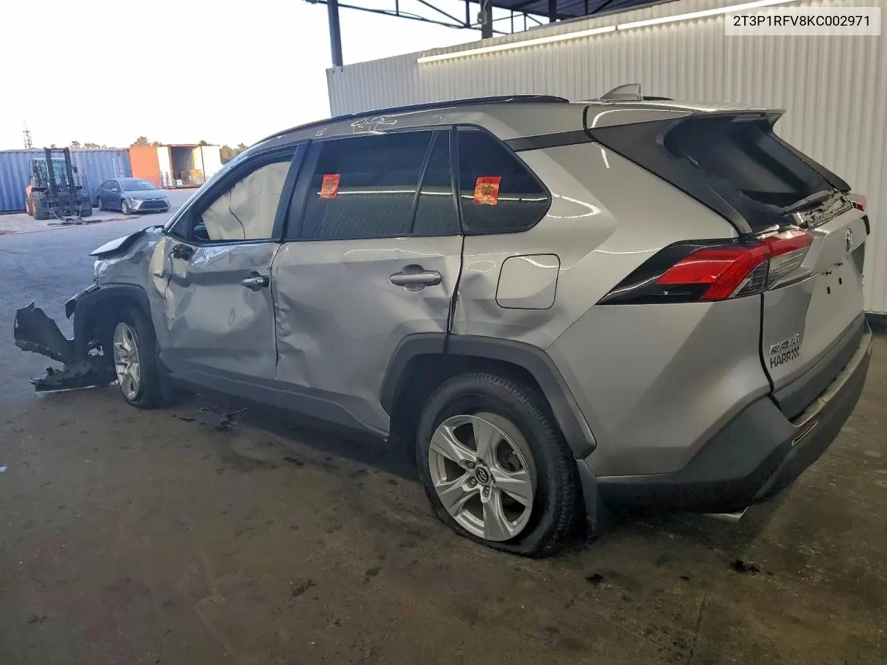 2T3P1RFV8KC002971 2019 Toyota Rav4 Xle