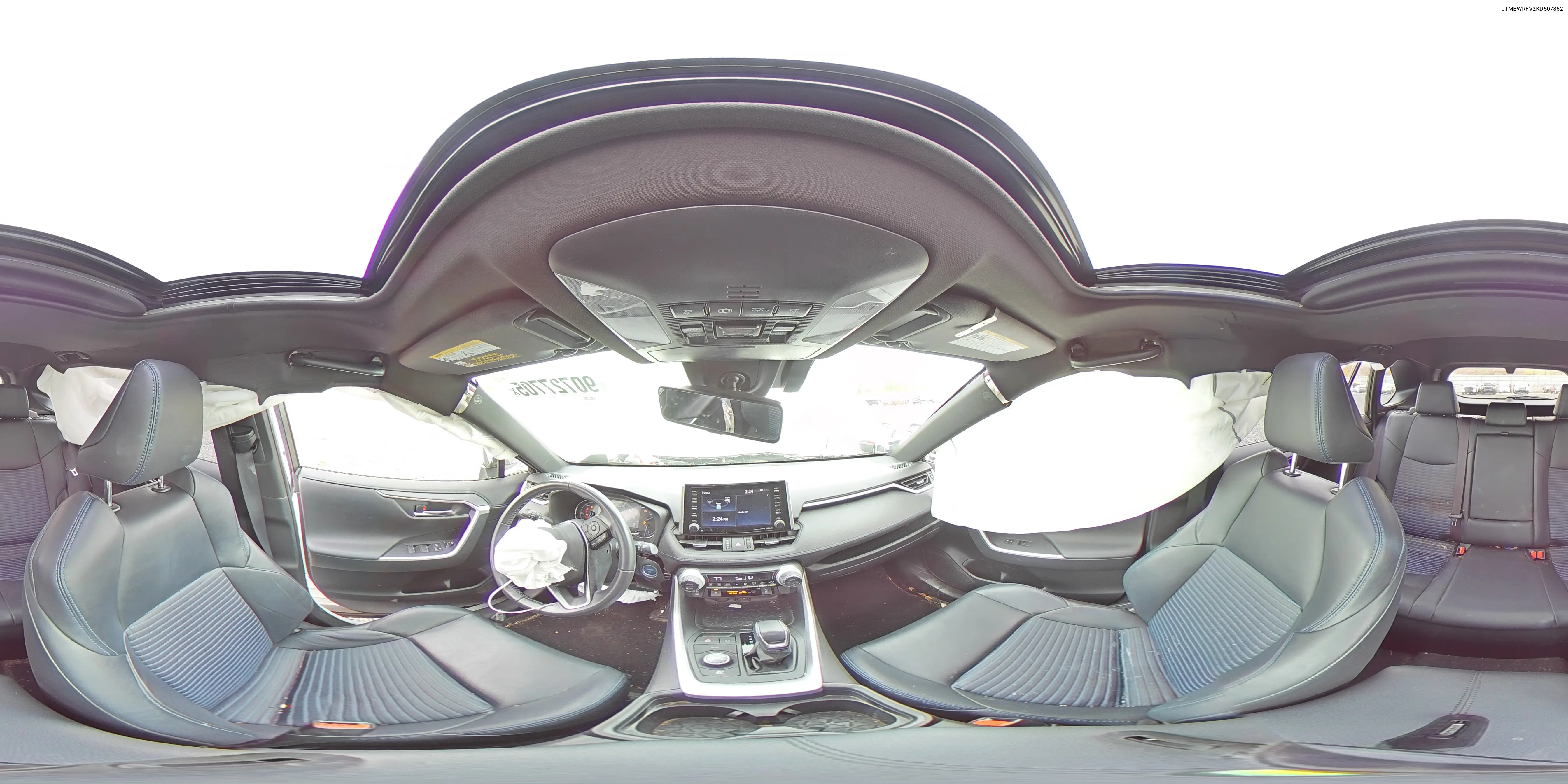 JTMEWRFV2KD507862 2019 Toyota Rav4 Xse