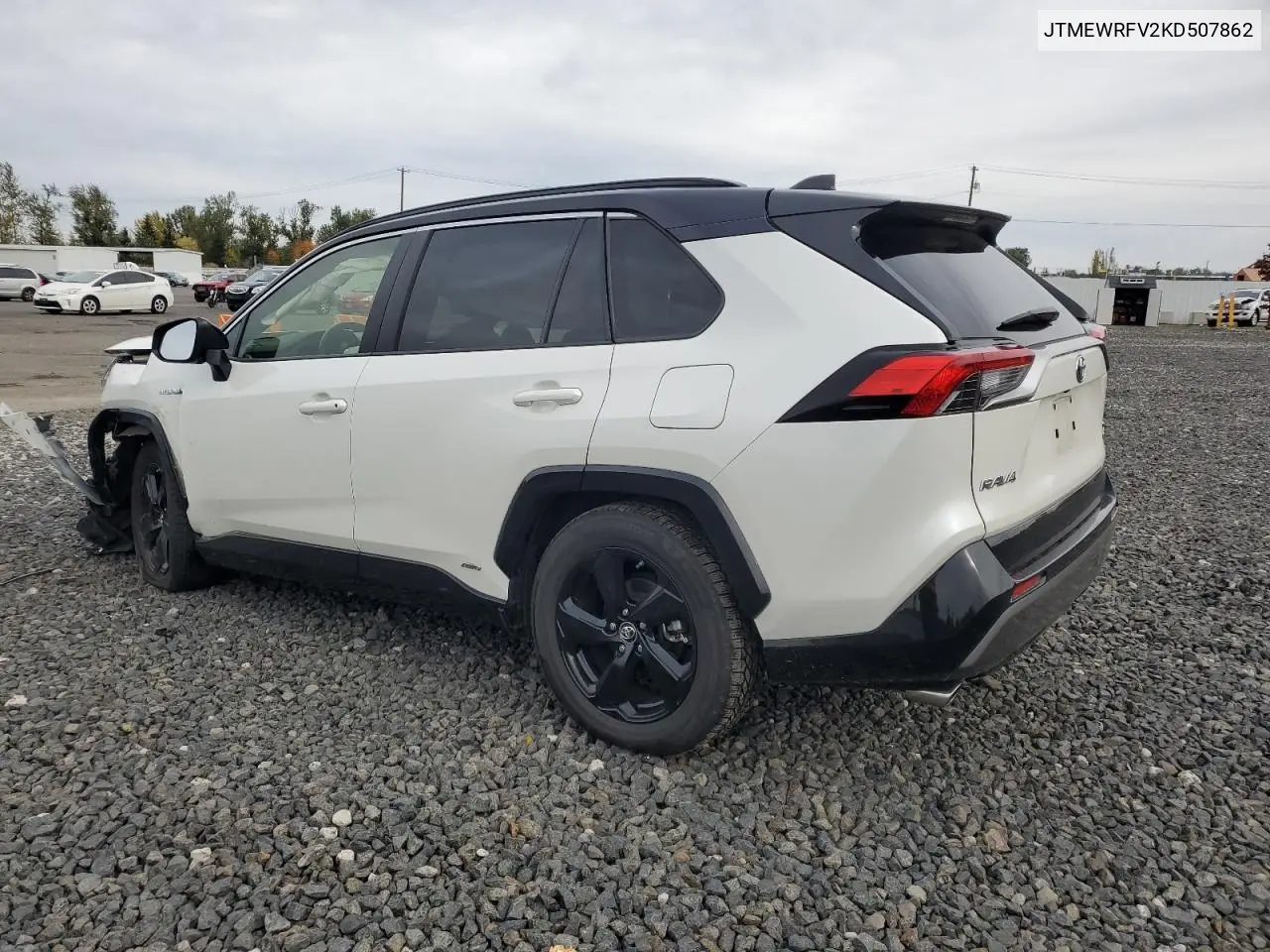 JTMEWRFV2KD507862 2019 Toyota Rav4 Xse
