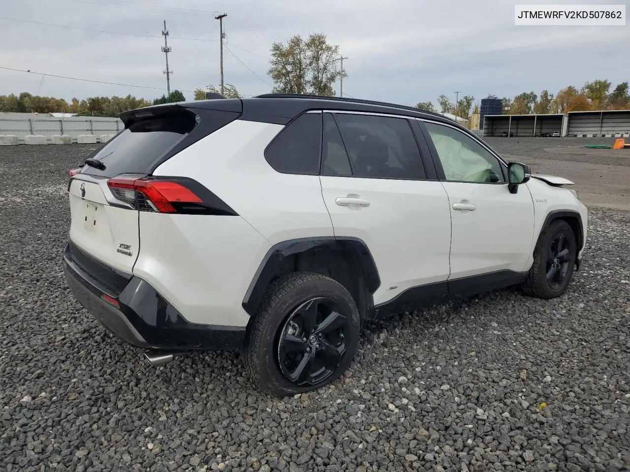 JTMEWRFV2KD507862 2019 Toyota Rav4 Xse