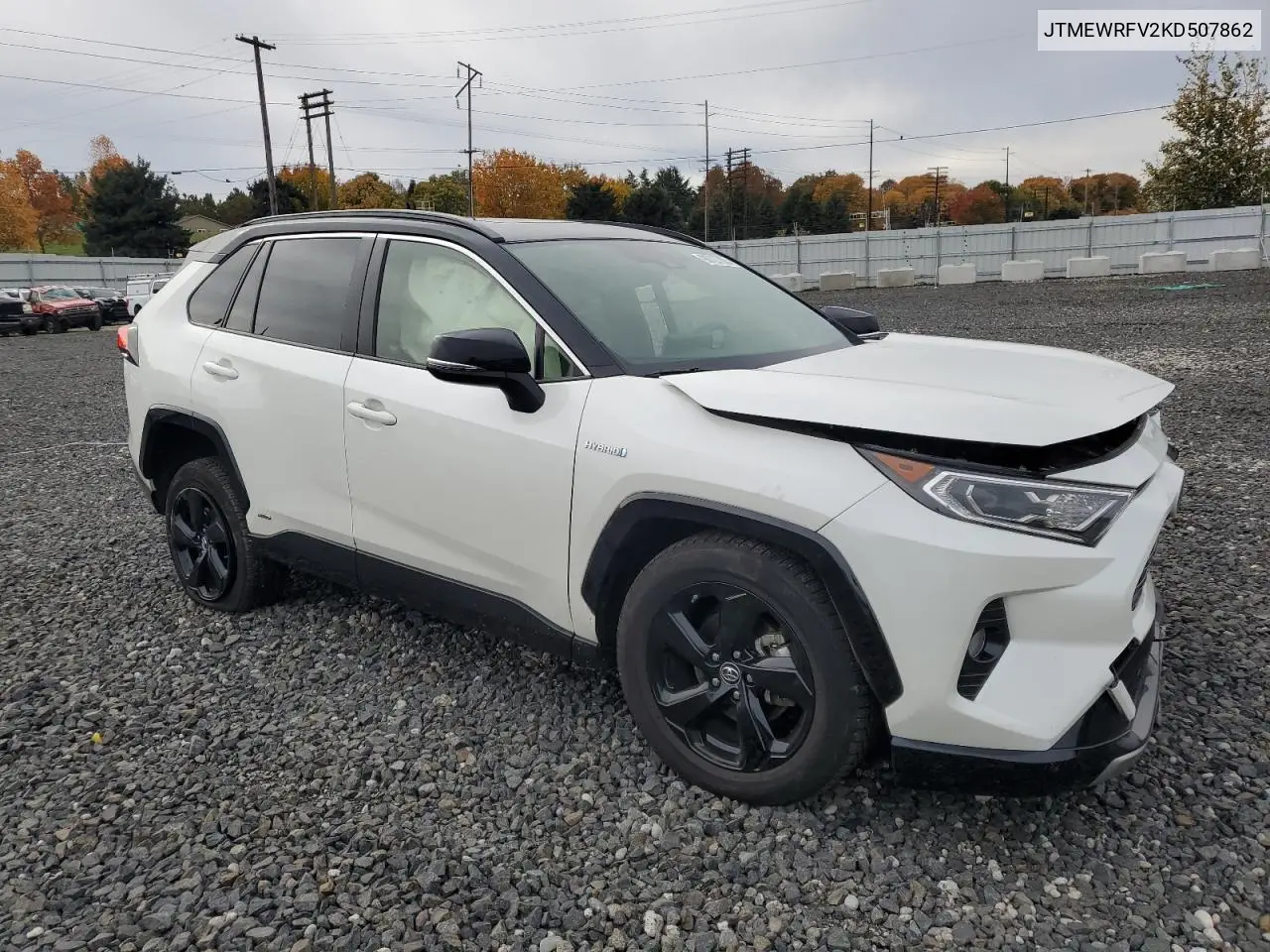 JTMEWRFV2KD507862 2019 Toyota Rav4 Xse