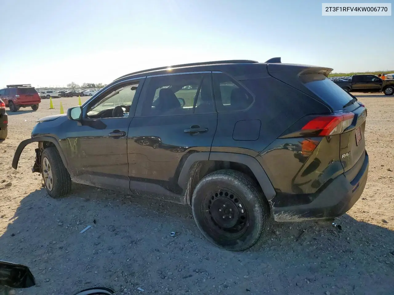 2T3F1RFV4KW006770 2019 Toyota Rav4 Le