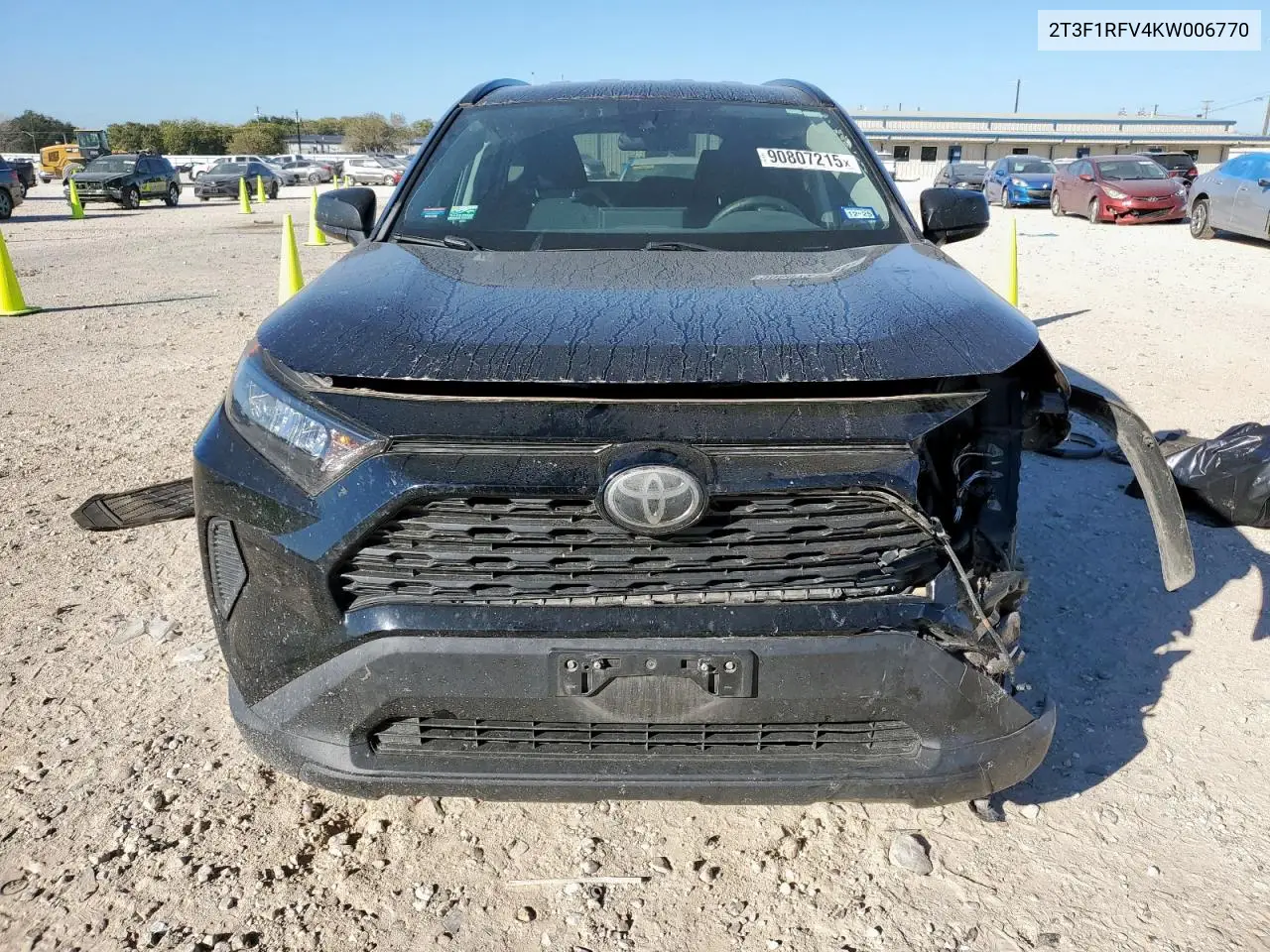 2T3F1RFV4KW006770 2019 Toyota Rav4 Le