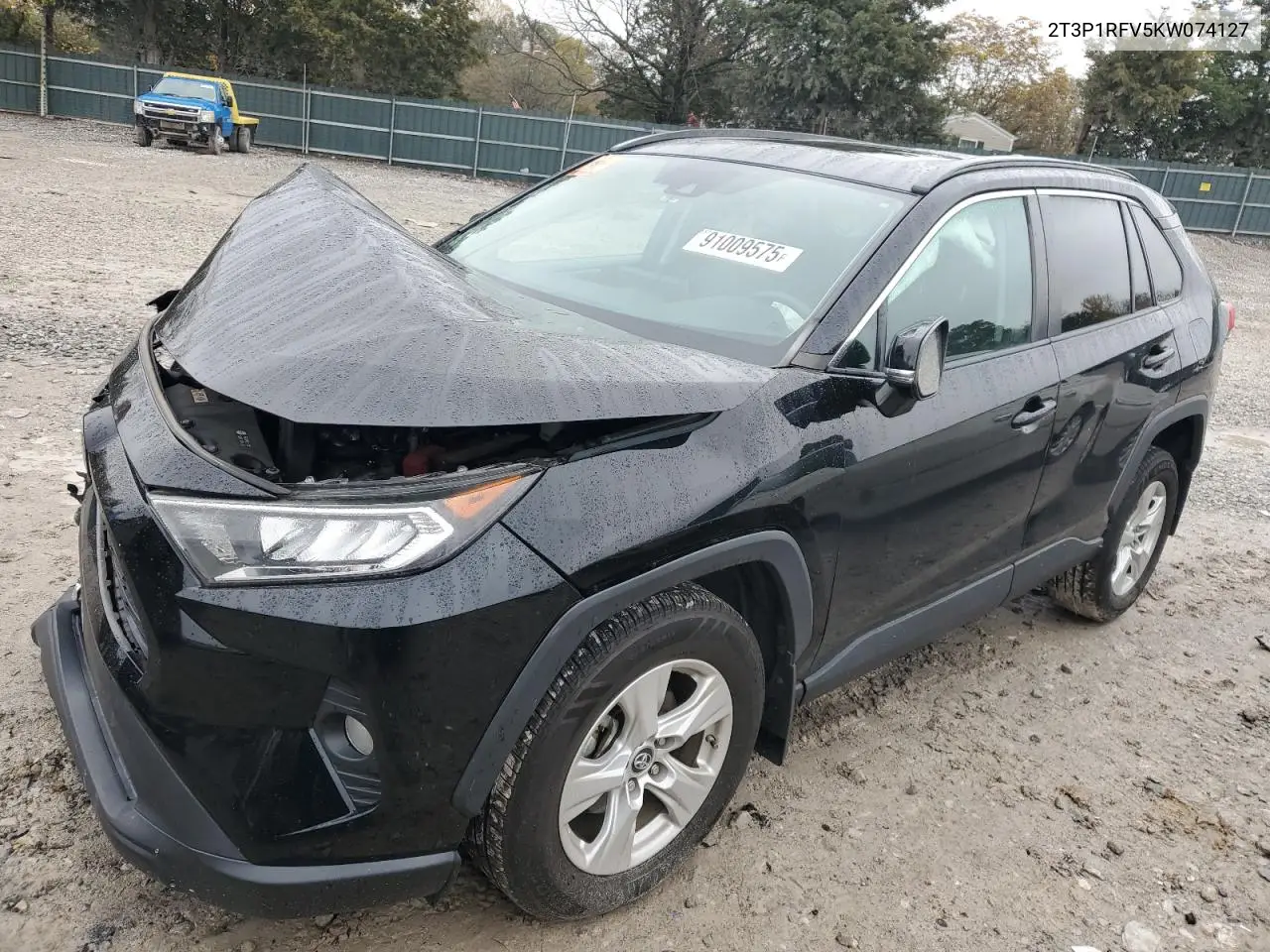 2T3P1RFV5KW074127 2019 Toyota Rav4 Xle