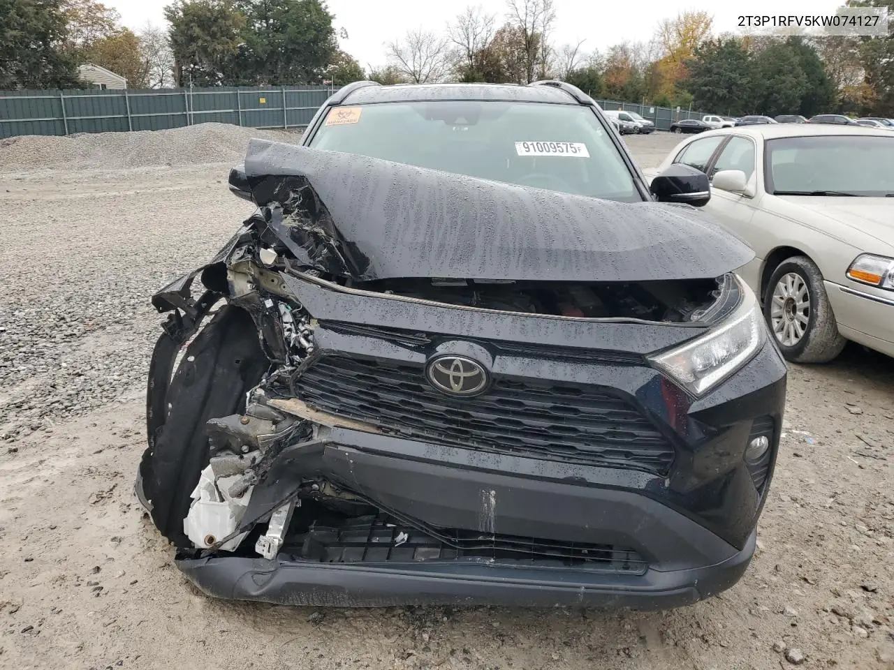 2T3P1RFV5KW074127 2019 Toyota Rav4 Xle