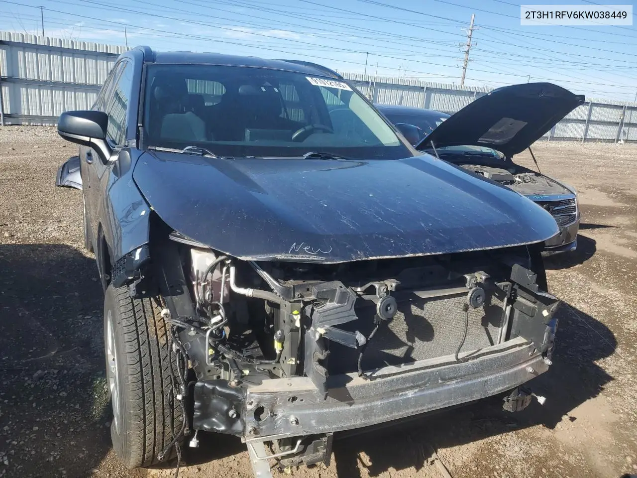 2T3H1RFV6KW038449 2019 Toyota Rav4 Le