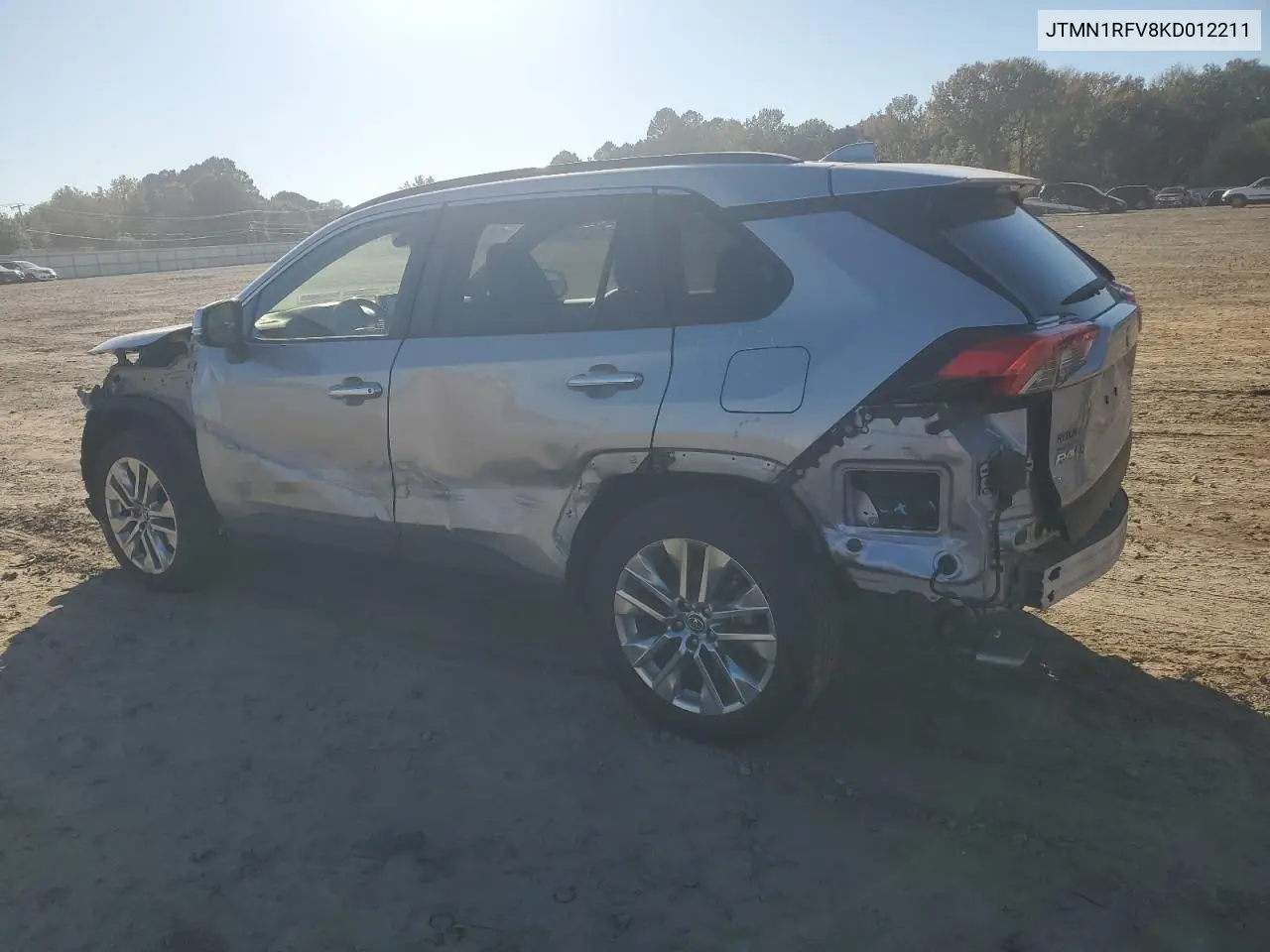 JTMN1RFV8KD012211 2019 Toyota Rav4 Limited