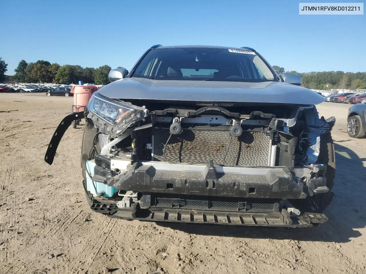 JTMN1RFV8KD012211 2019 Toyota Rav4 Limited