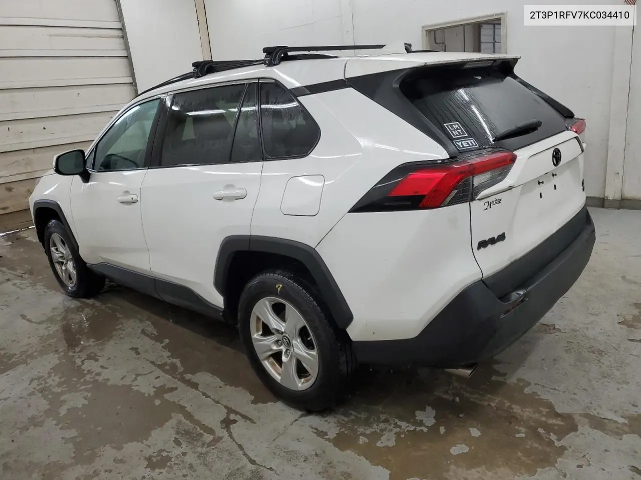 2T3P1RFV7KC034410 2019 Toyota Rav4 Xle