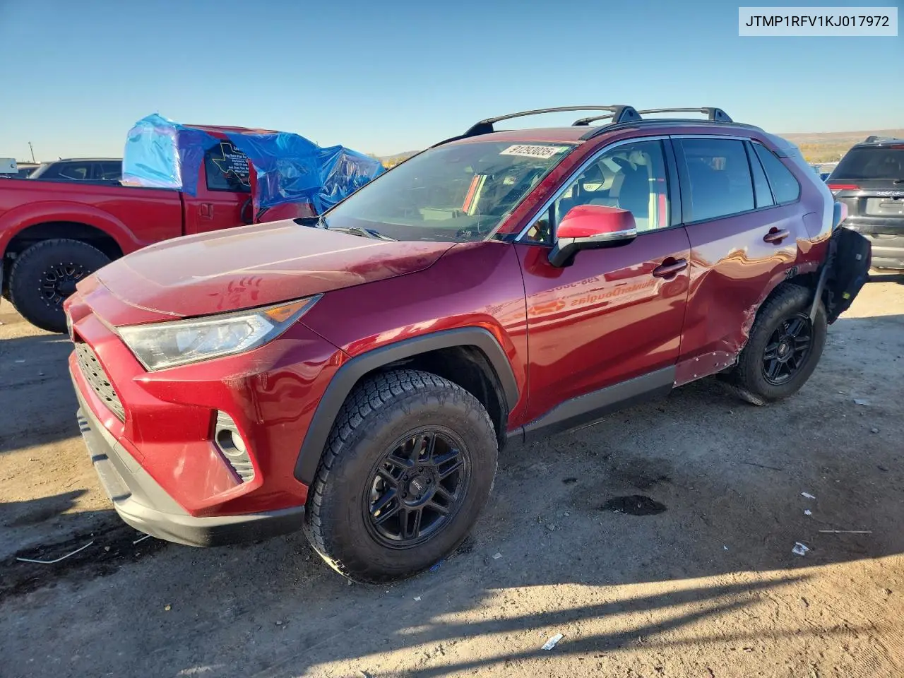 JTMP1RFV1KJ017972 2019 Toyota Rav4 Xle