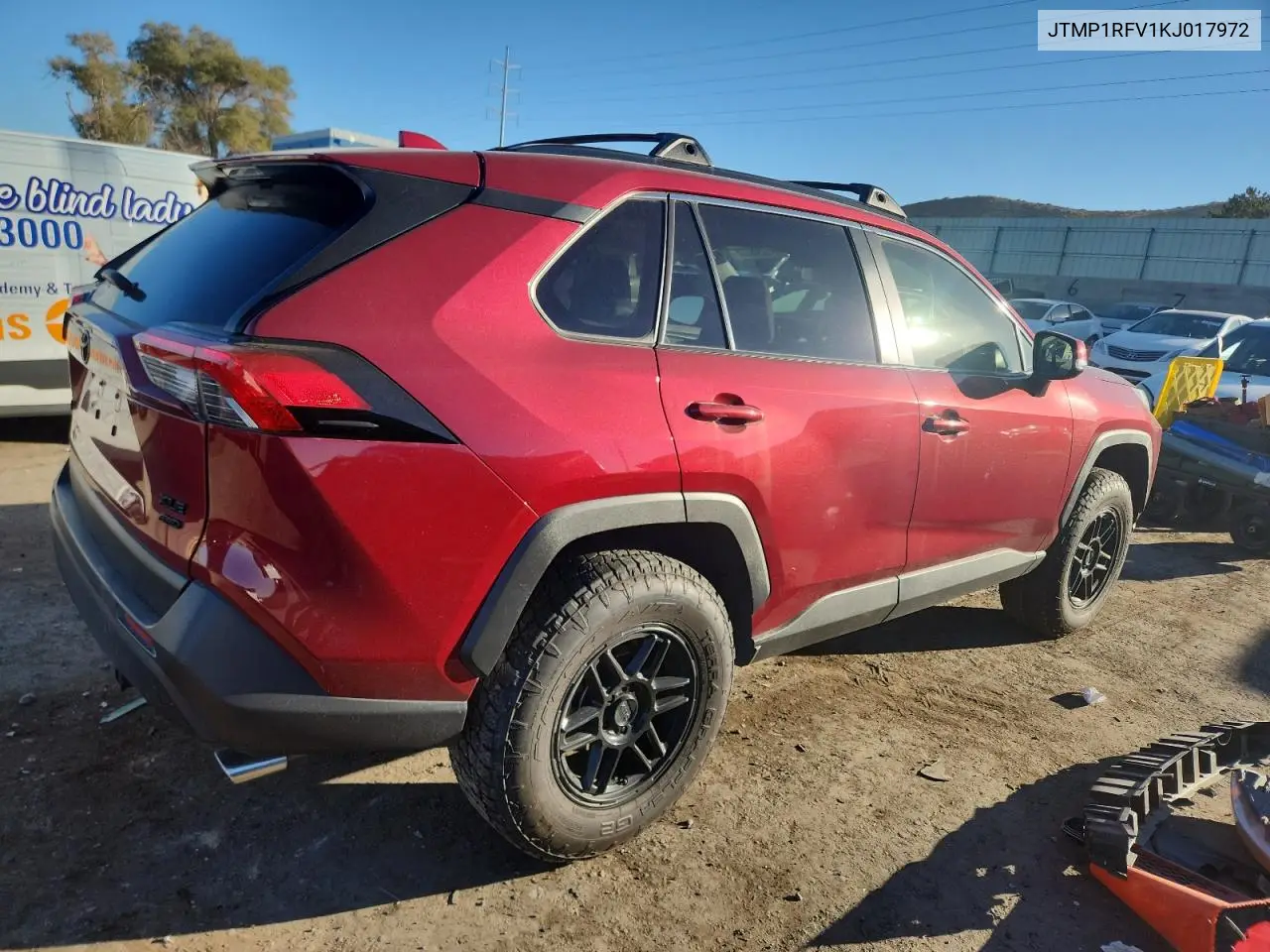 JTMP1RFV1KJ017972 2019 Toyota Rav4 Xle