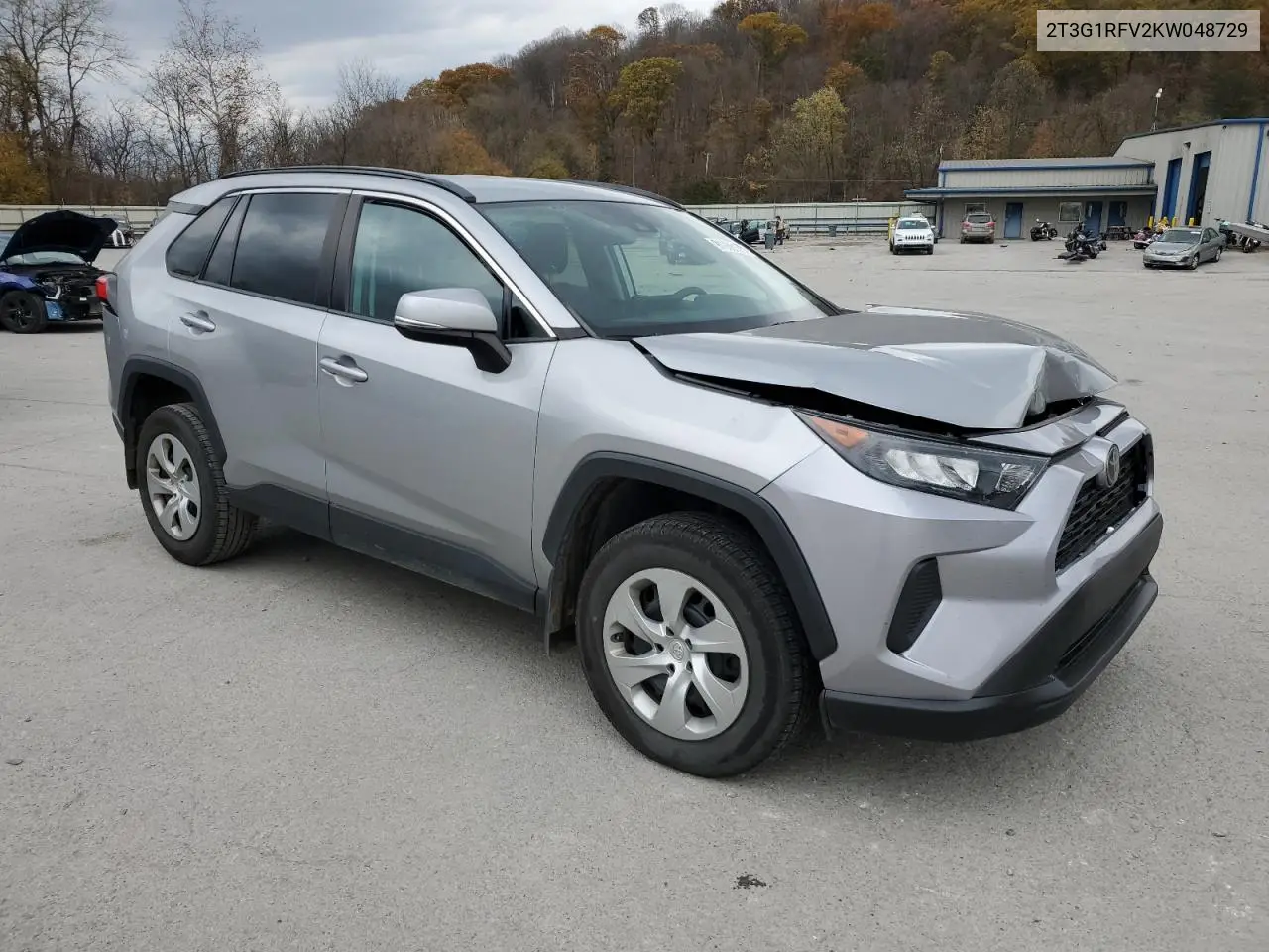 2T3G1RFV2KW048729 2019 Toyota Rav4 Le