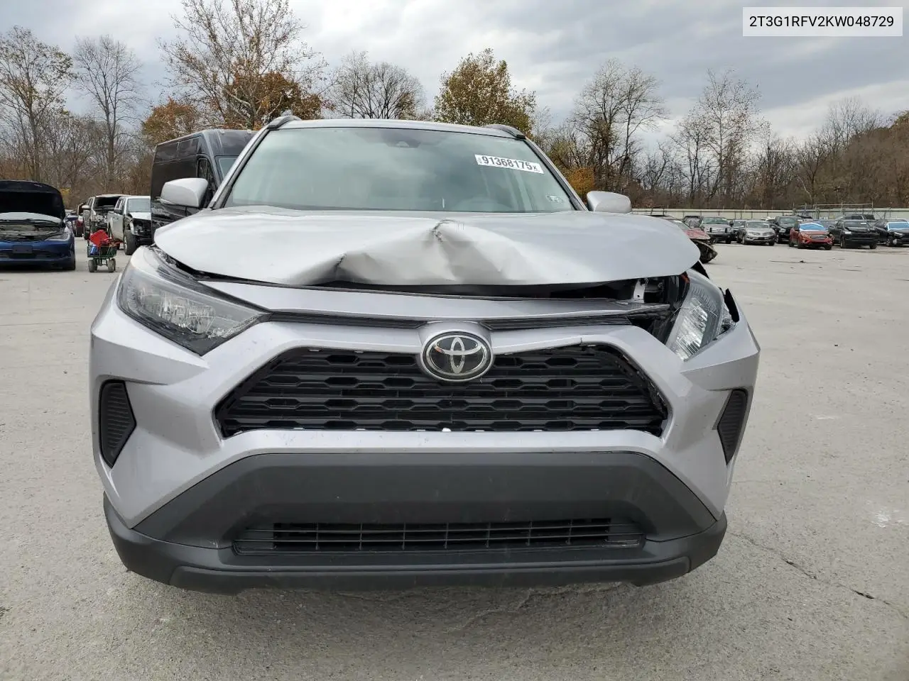 2T3G1RFV2KW048729 2019 Toyota Rav4 Le