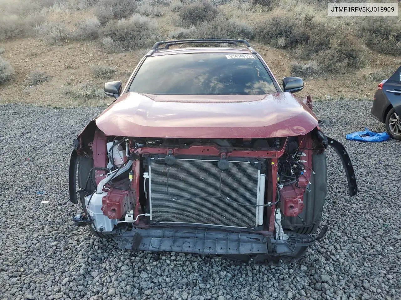 JTMF1RFV5KJ018909 2019 Toyota Rav4 Le
