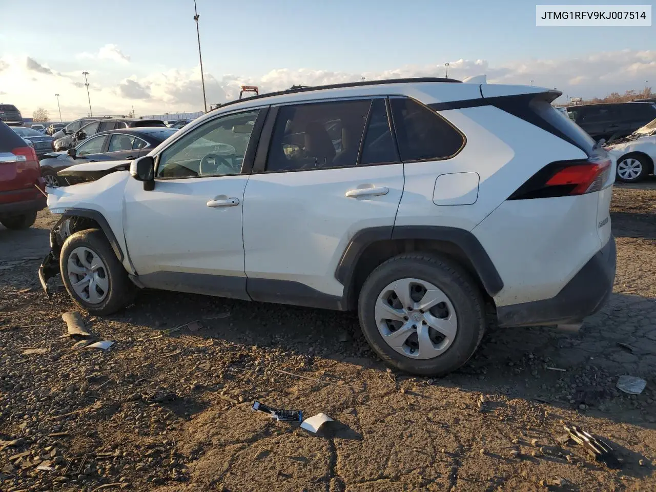 JTMG1RFV9KJ007514 2019 Toyota Rav4 Le