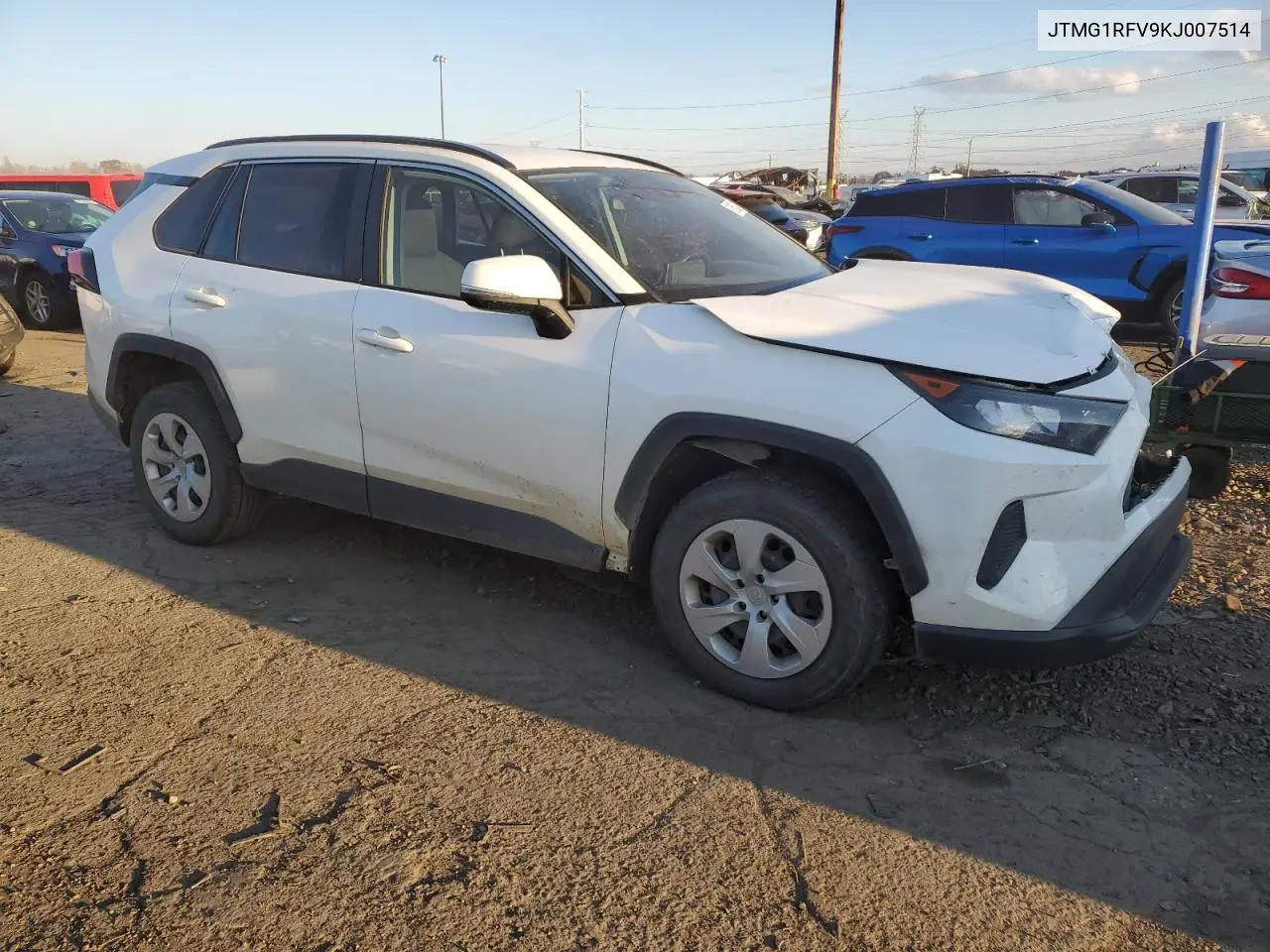 JTMG1RFV9KJ007514 2019 Toyota Rav4 Le