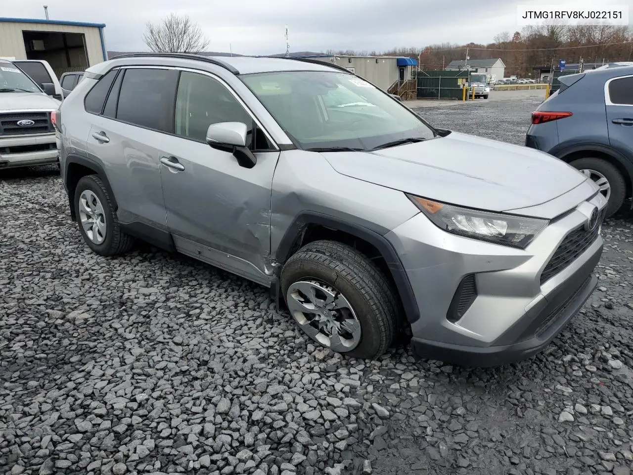 JTMG1RFV8KJ022151 2019 Toyota Rav4 Le