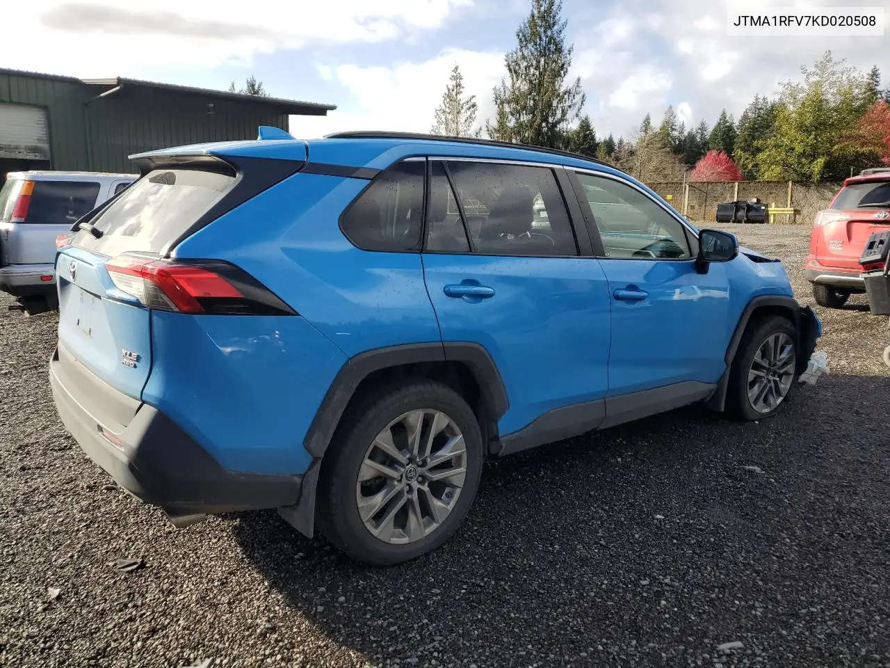 JTMA1RFV7KD020508 2019 Toyota Rav4 Xle Premium