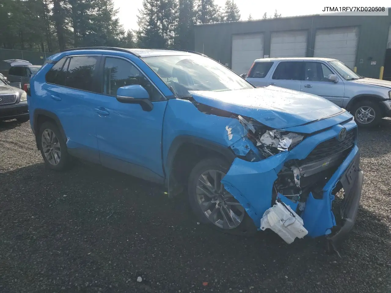 JTMA1RFV7KD020508 2019 Toyota Rav4 Xle Premium