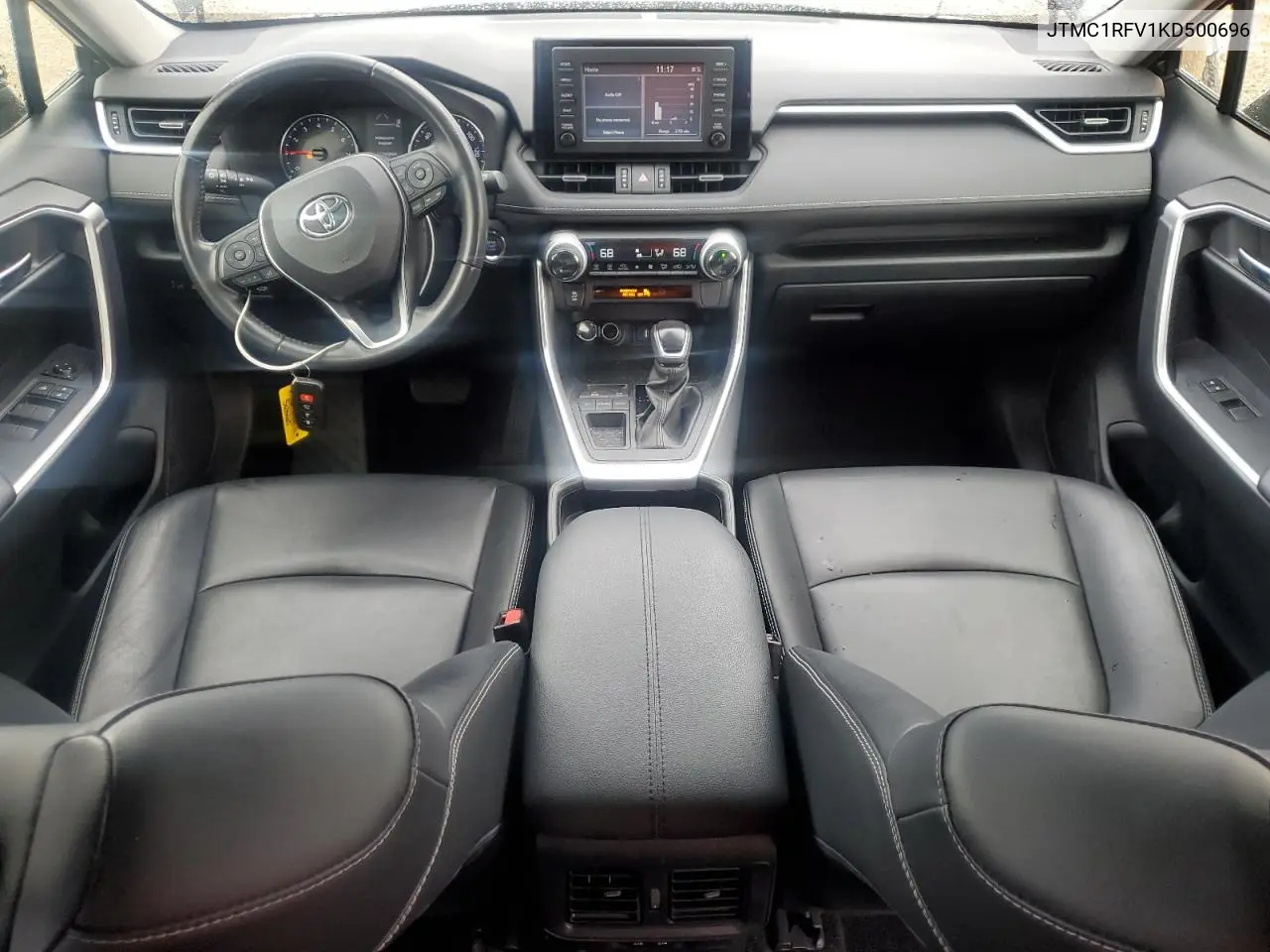 JTMC1RFV1KD500696 2019 Toyota Rav4 Xle Premium