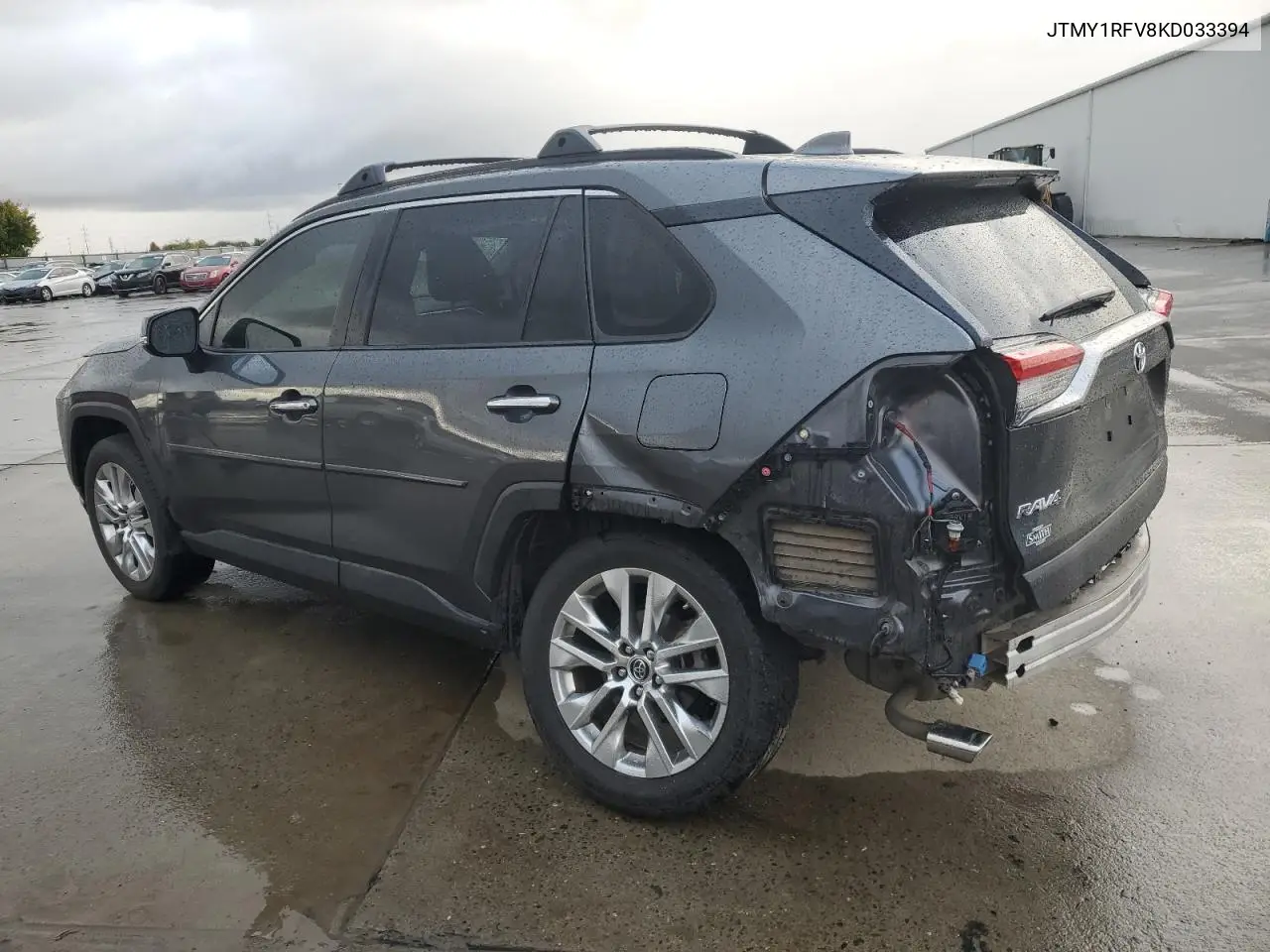 JTMY1RFV8KD033394 2019 Toyota Rav4 Limited