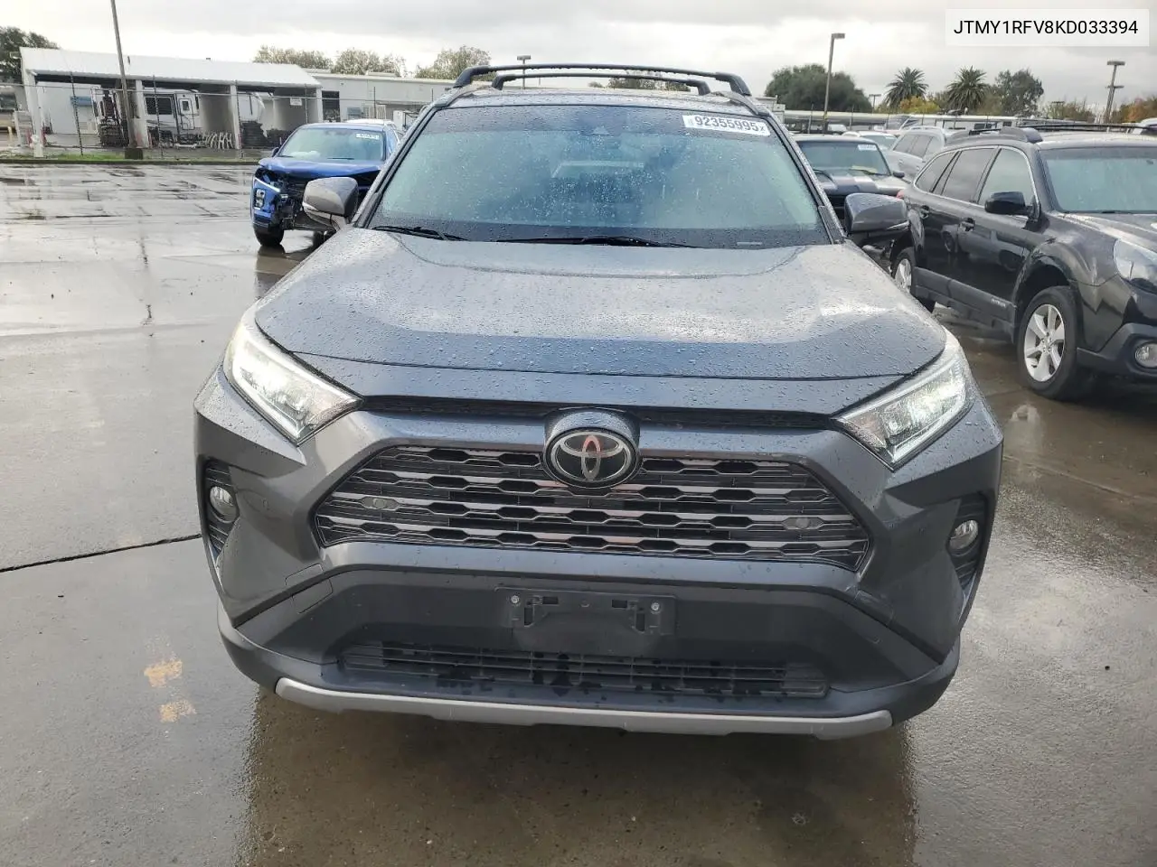 JTMY1RFV8KD033394 2019 Toyota Rav4 Limited