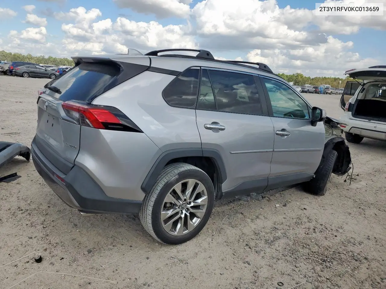 2T3Y1RFV0KC013659 2019 Toyota Rav4 Limited