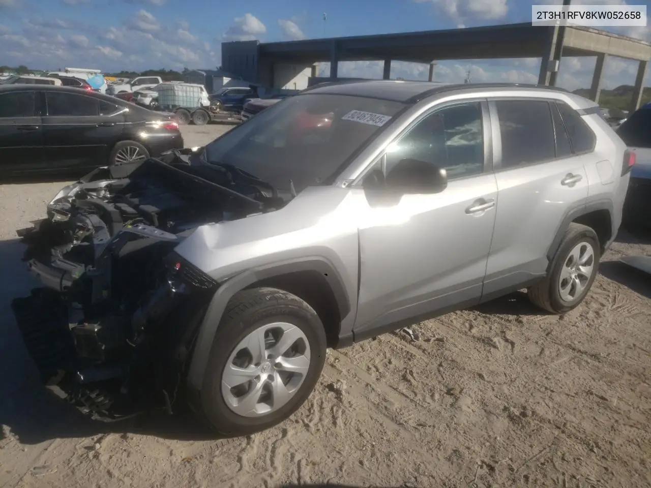 2T3H1RFV8KW052658 2019 Toyota Rav4 Le