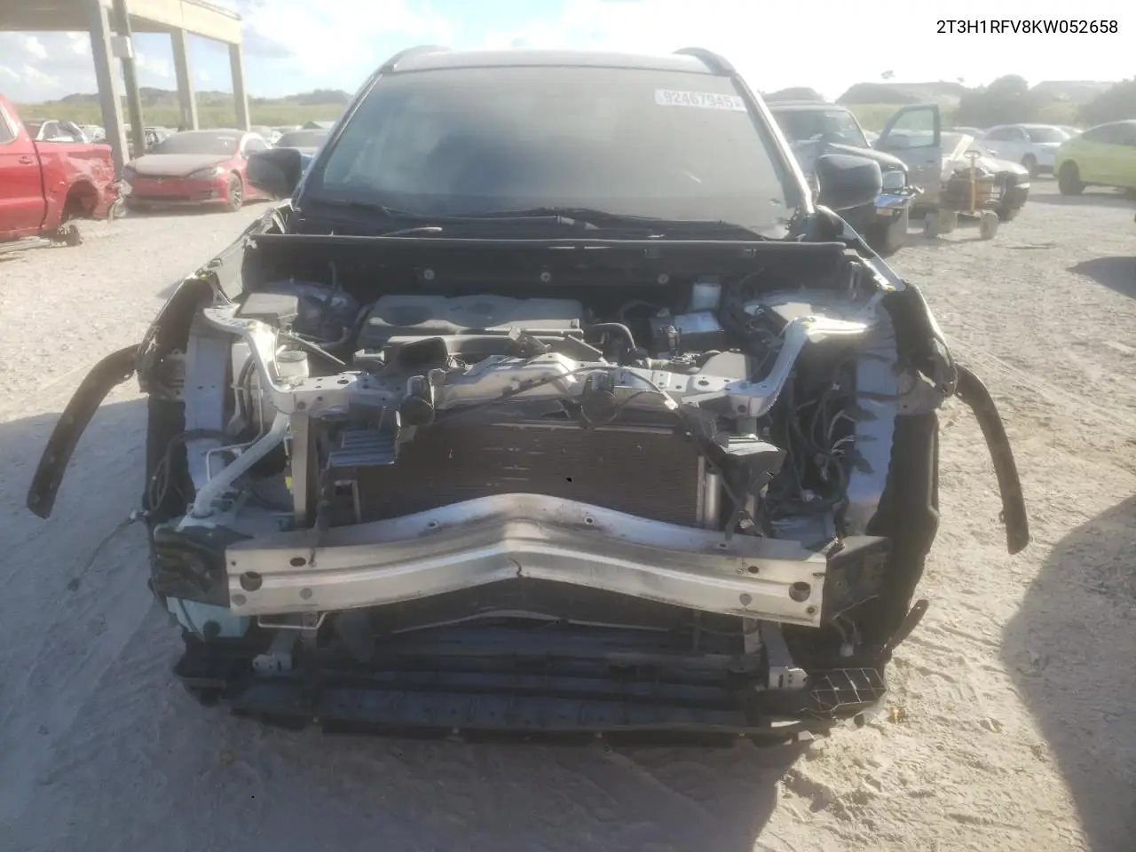 2T3H1RFV8KW052658 2019 Toyota Rav4 Le