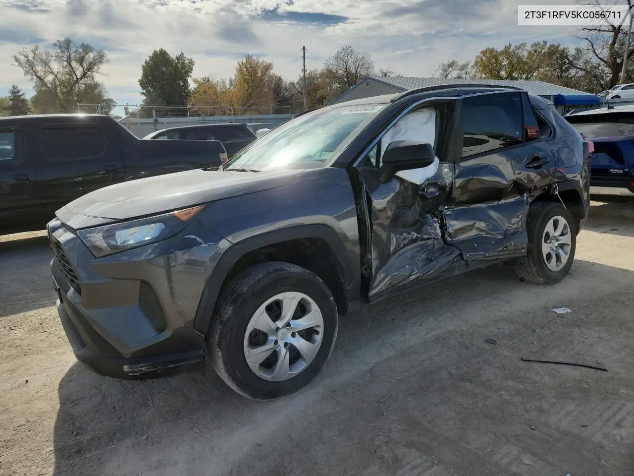 2T3F1RFV5KC056711 2019 Toyota Rav4 Le