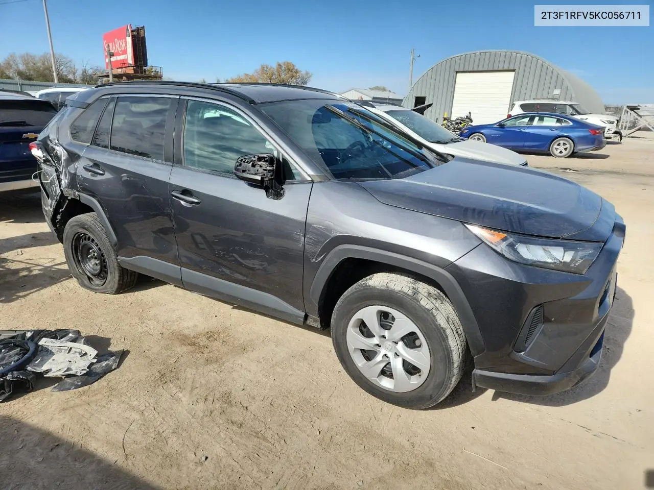 2T3F1RFV5KC056711 2019 Toyota Rav4 Le