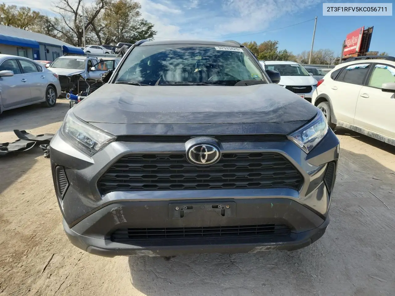 2T3F1RFV5KC056711 2019 Toyota Rav4 Le
