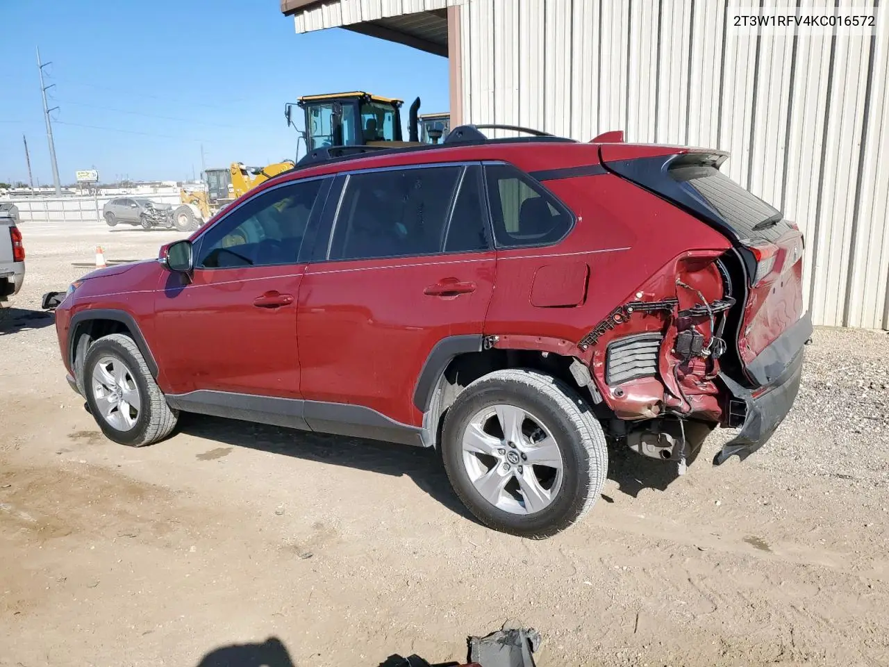 2T3W1RFV4KC016572 2019 Toyota Rav4 Xle