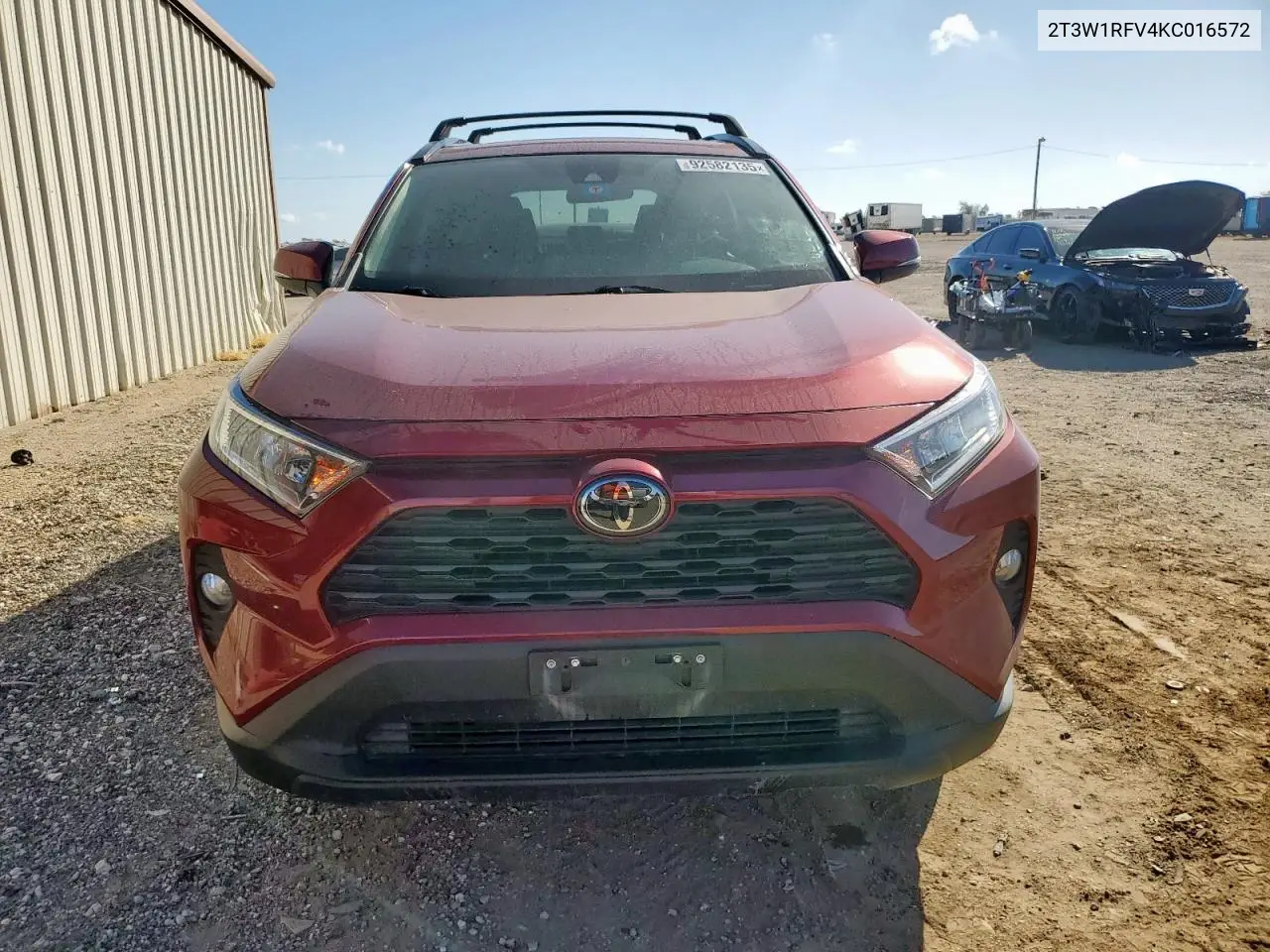 2T3W1RFV4KC016572 2019 Toyota Rav4 Xle