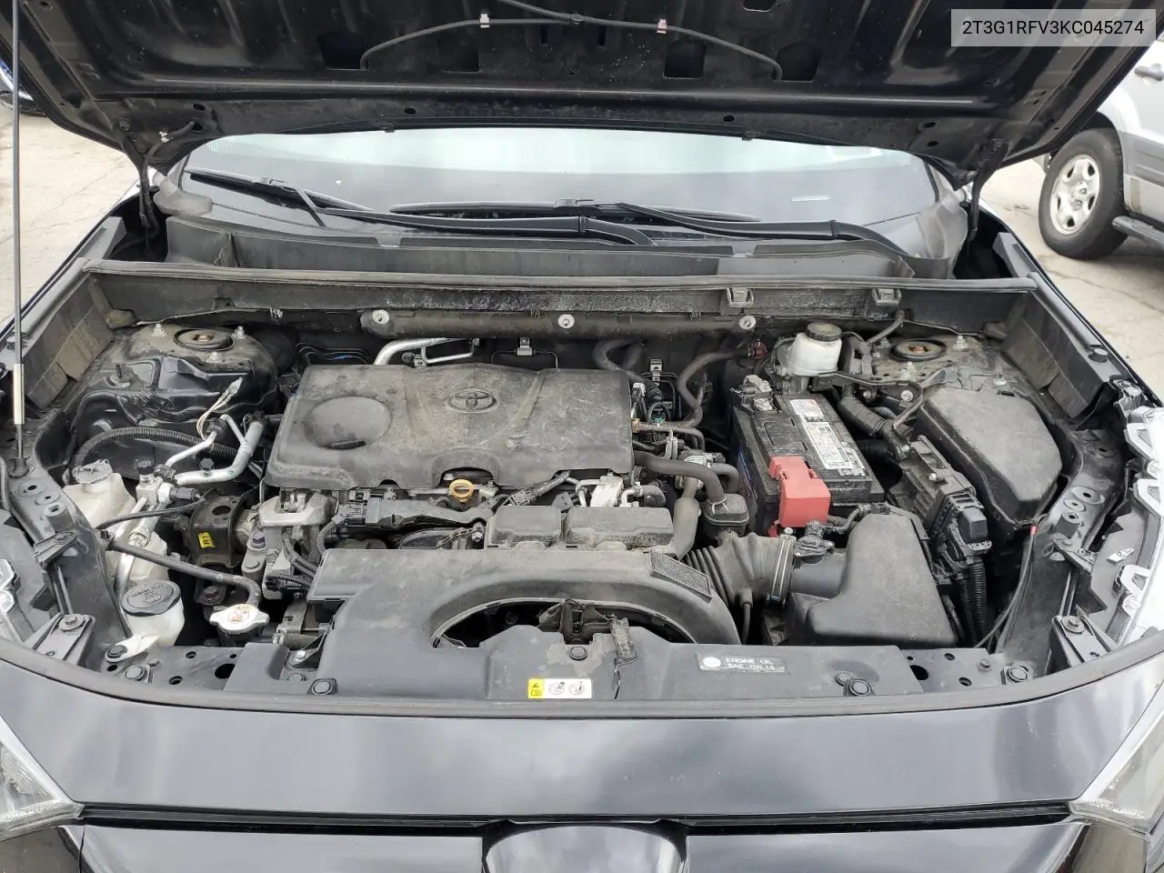 2T3G1RFV3KC045274 2019 Toyota Rav4 Le