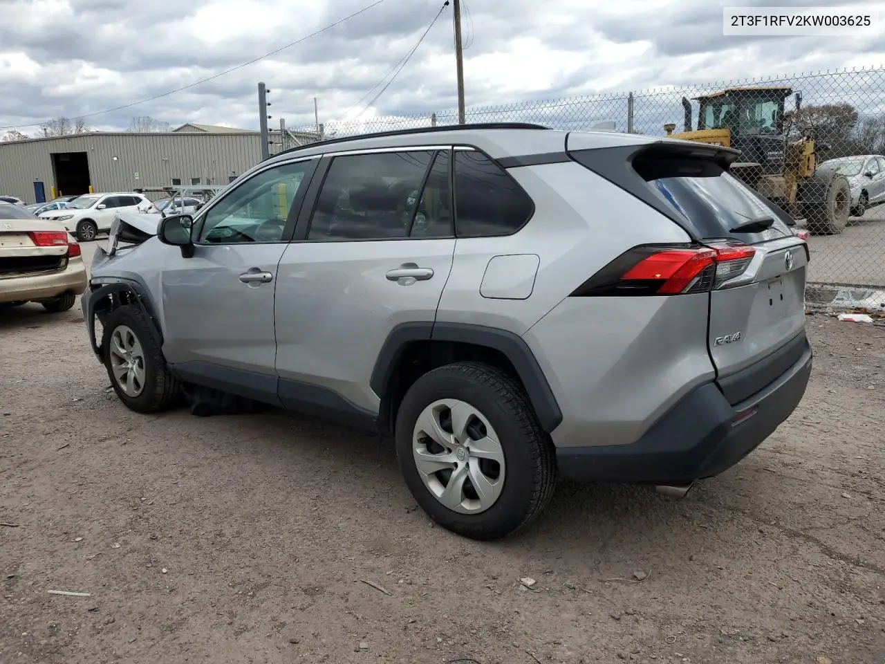 2T3F1RFV2KW003625 2019 Toyota Rav4 Le