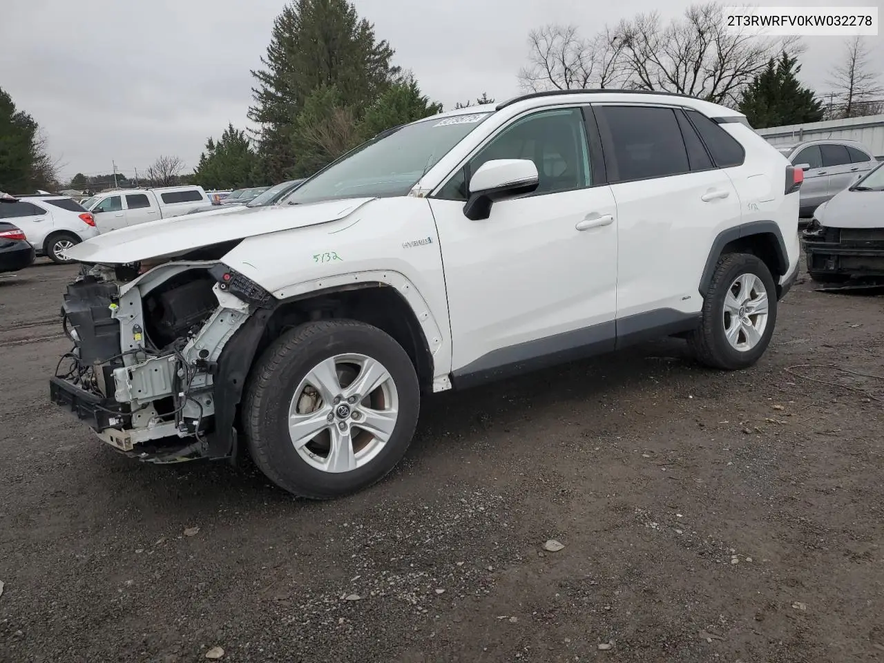 2T3RWRFV0KW032278 2019 Toyota Rav4 Xle